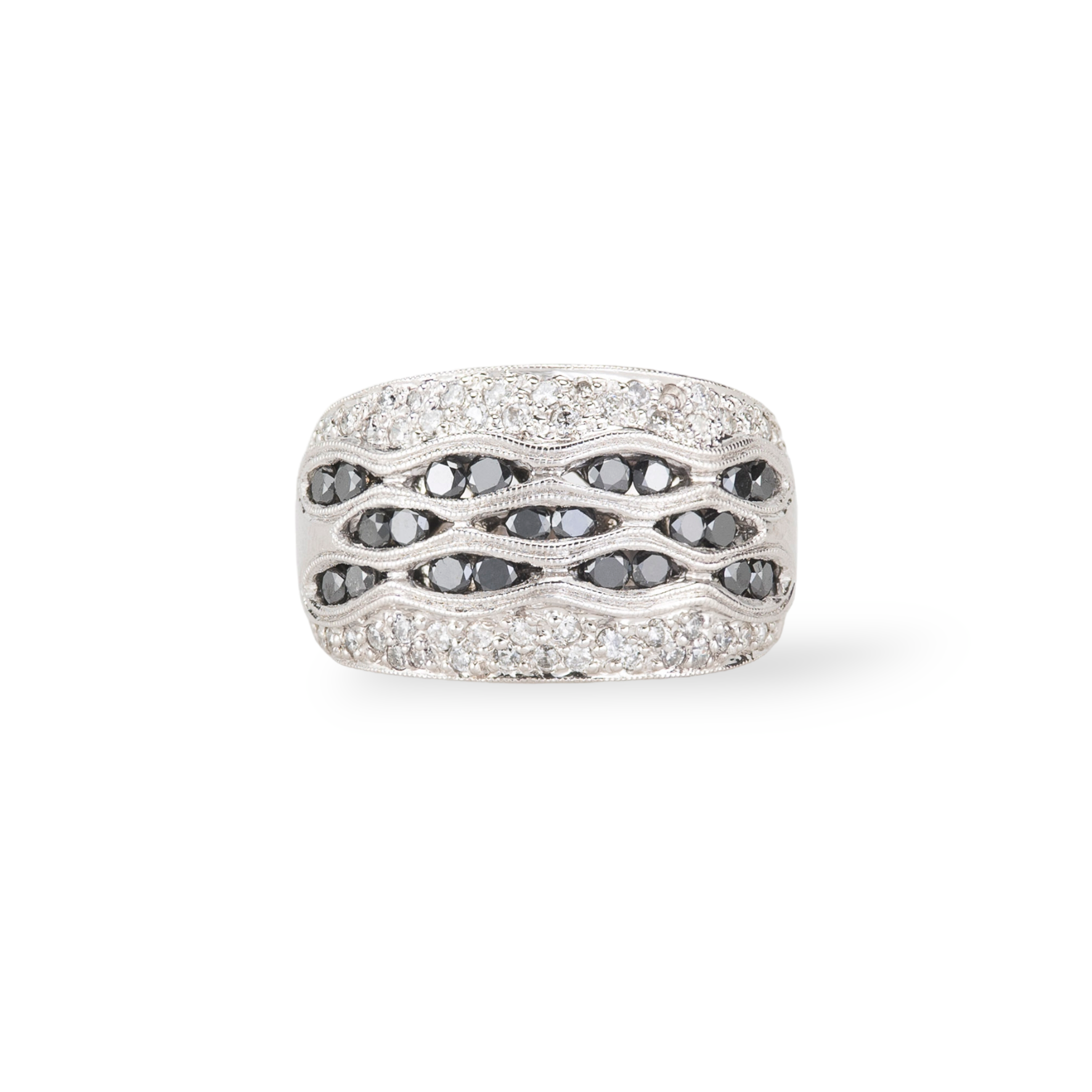 14k-white-gold-black-and-white-diamond-wave-ring-carrie-balance-contrast-eterling
