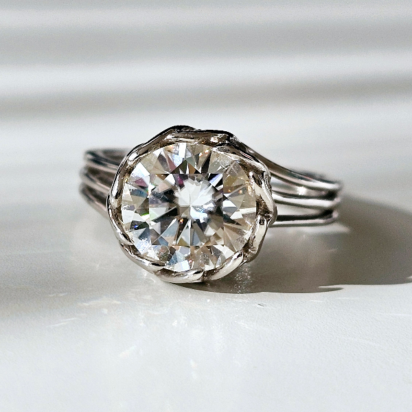 925-sterling-silver-3ct-round-moissanite-handmade-engagement-cocktail-ring-peony-clarity-light-eterling