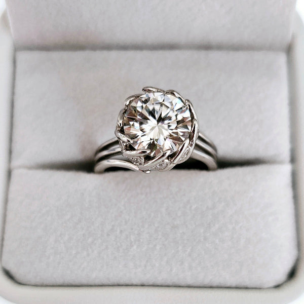 925-sterling-silver-3ct-round-moissanite-handmade-engagement-cocktail-ring-peony-clarity-light-eterling