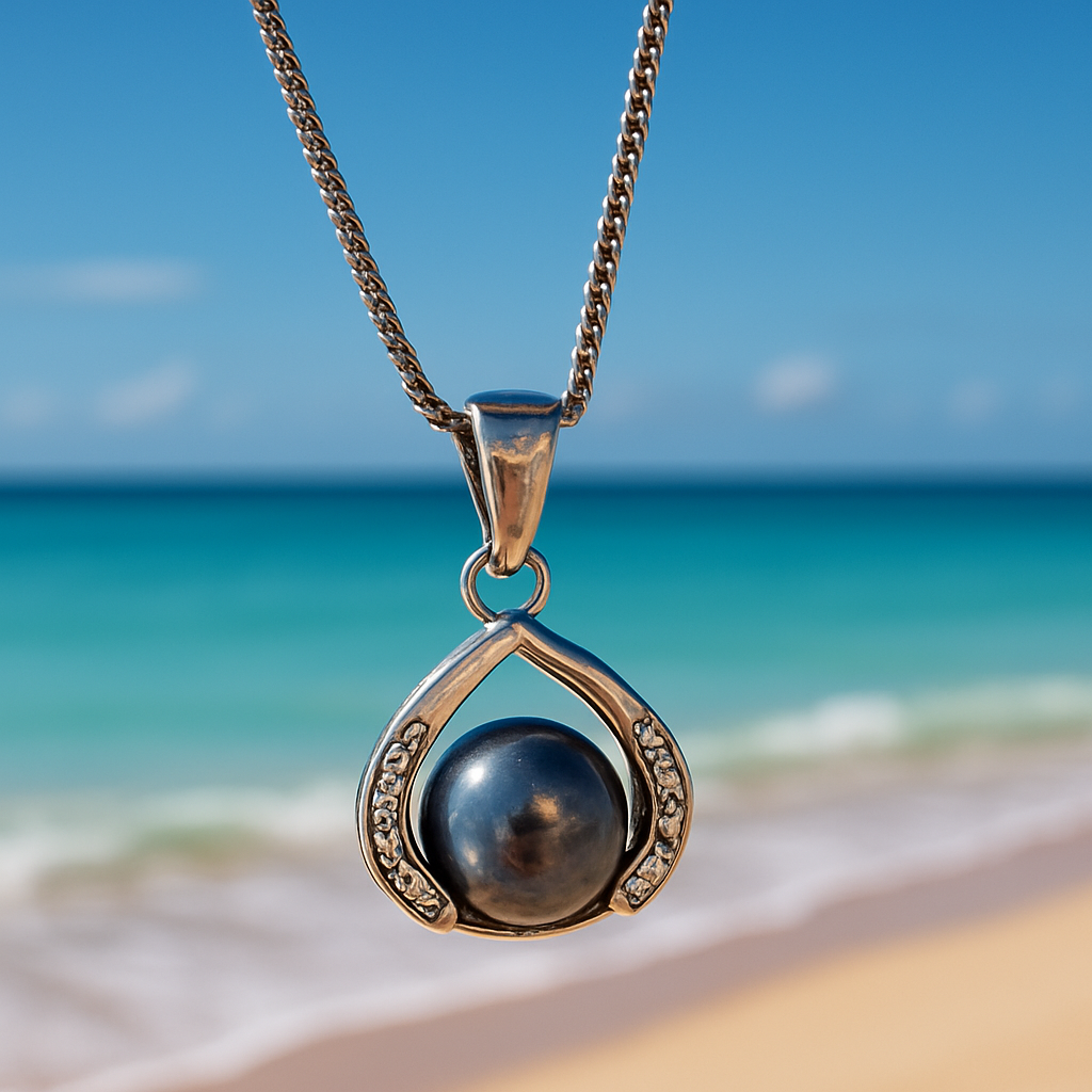 Tahitian-pearl-silver-pendant-necklace-2