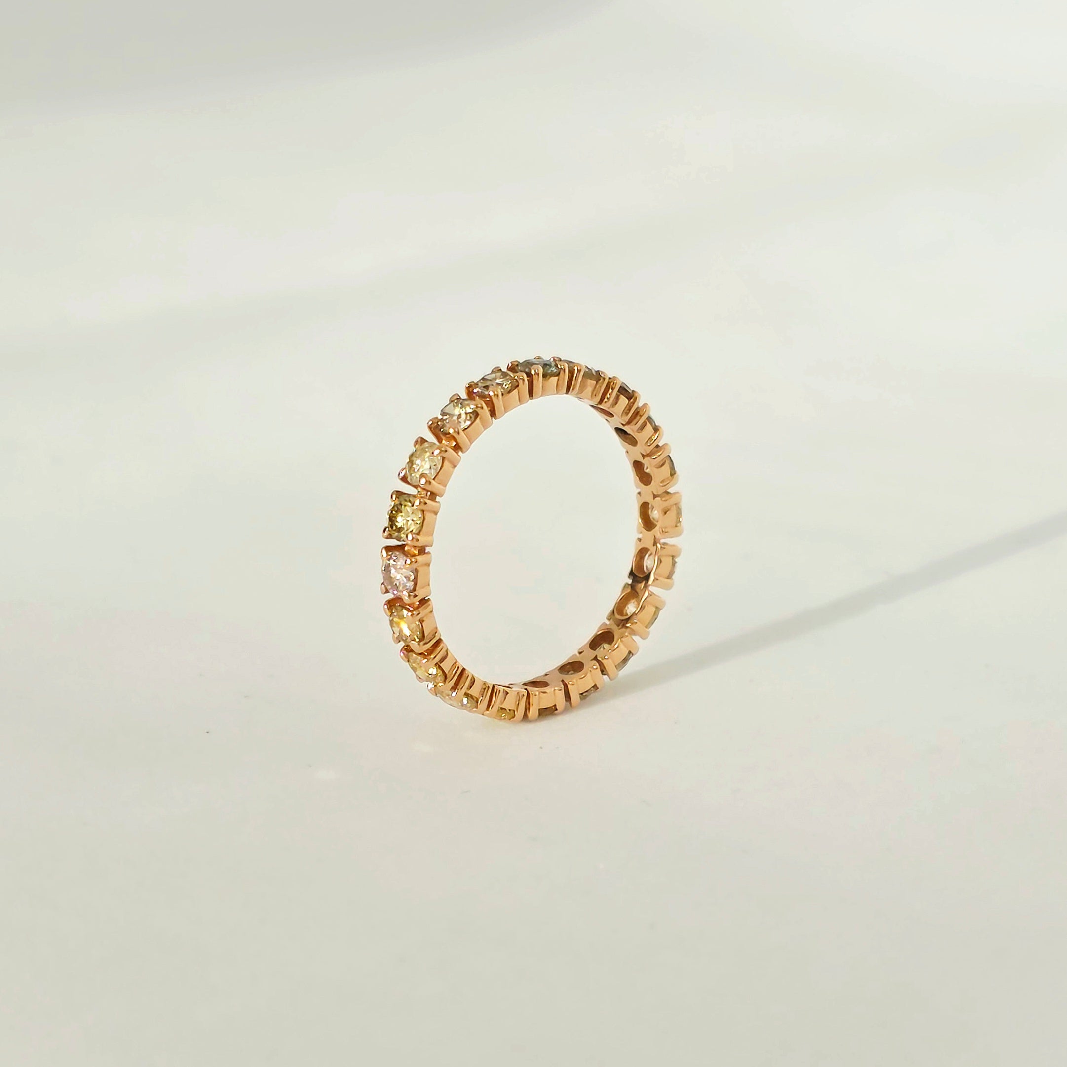 champagne-eternity-stacking-ring-14k-rose-gold-natural-yellow-diamonds-1-2ct-gra-eterling-9