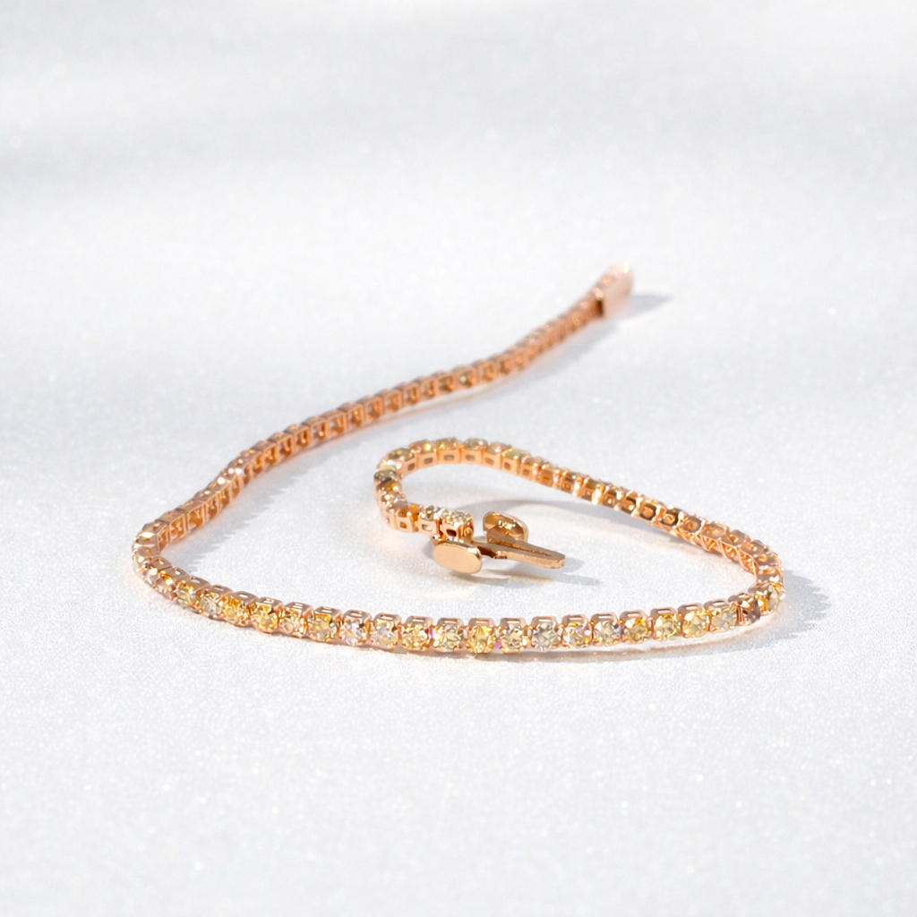 eterling-natural-coloured-diamond-tennis-bracelet-18k-rose-gold (1)
