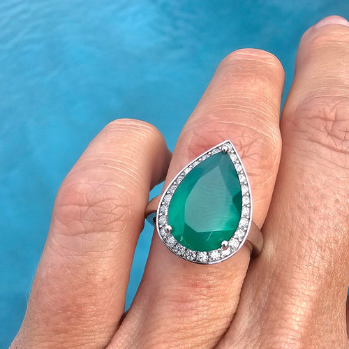 green-agate-pear-drop-shape-silver-ring-protection-balance-symbol (5)