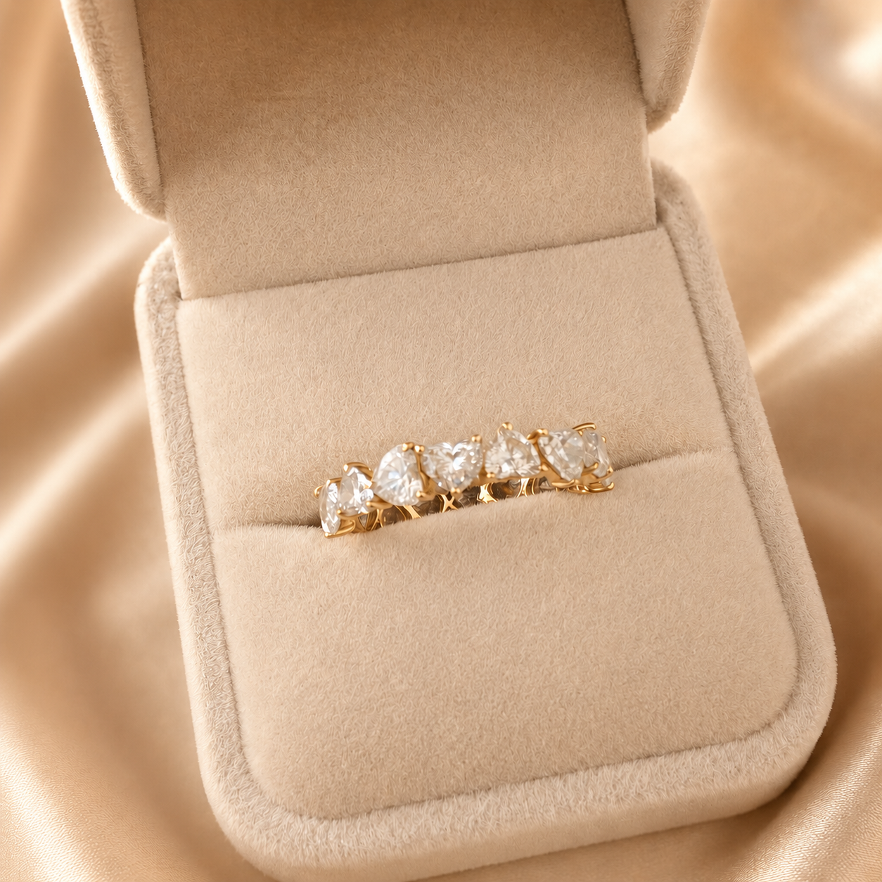 heart-lab-grown-diamond-full-eternity-ring-14k-yellow-gold-3-45ct-forever