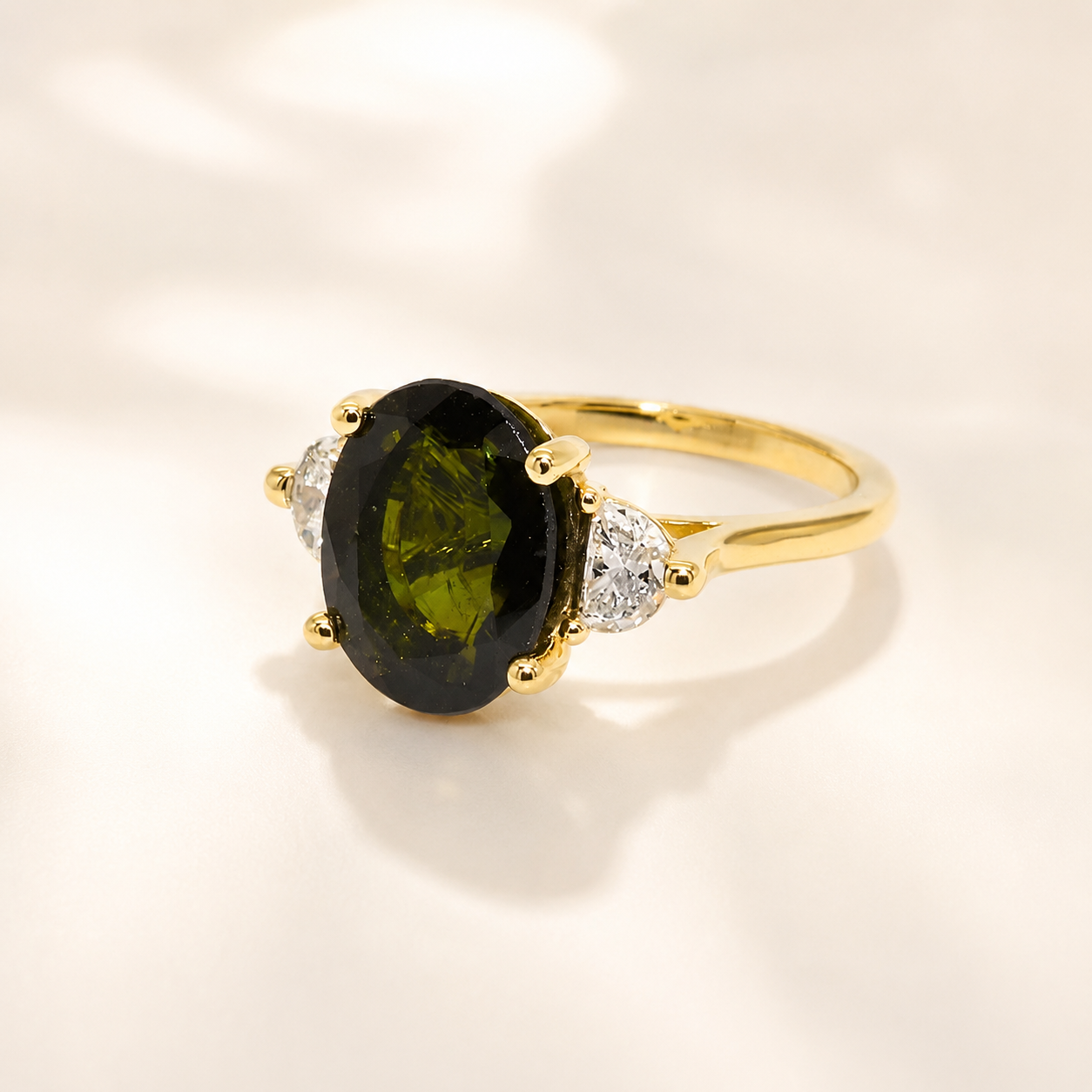 maeve-green-tourmaline-diamond-trio-ring-yellow-gold-engagement-jewelry-1