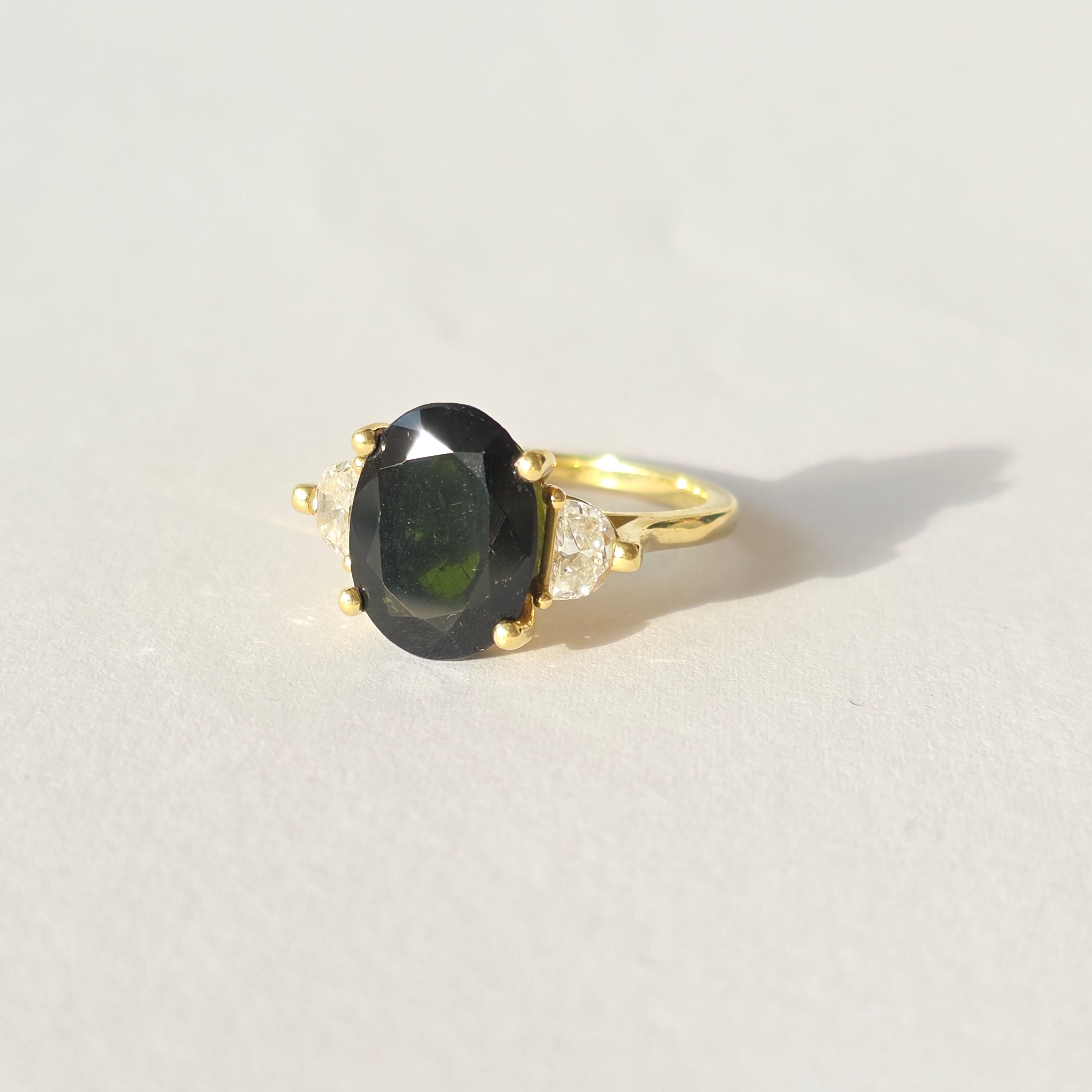 maeve-green-tourmaline-diamond-trio-ring-yellow-gold-engagement-jewelry-5
