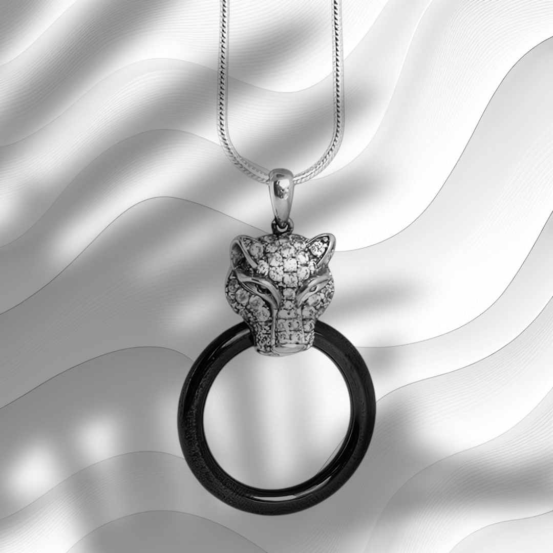 panther-necklace-sterling-silver-black-ceramic-zircon-jewelry-eterling