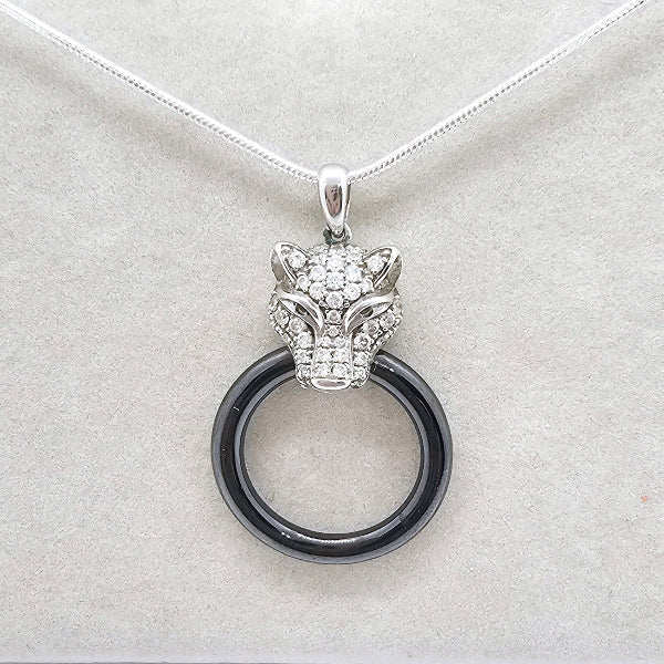 panther-necklace-sterling-silver-black-ceramic-zircon-jewelry-eterling
