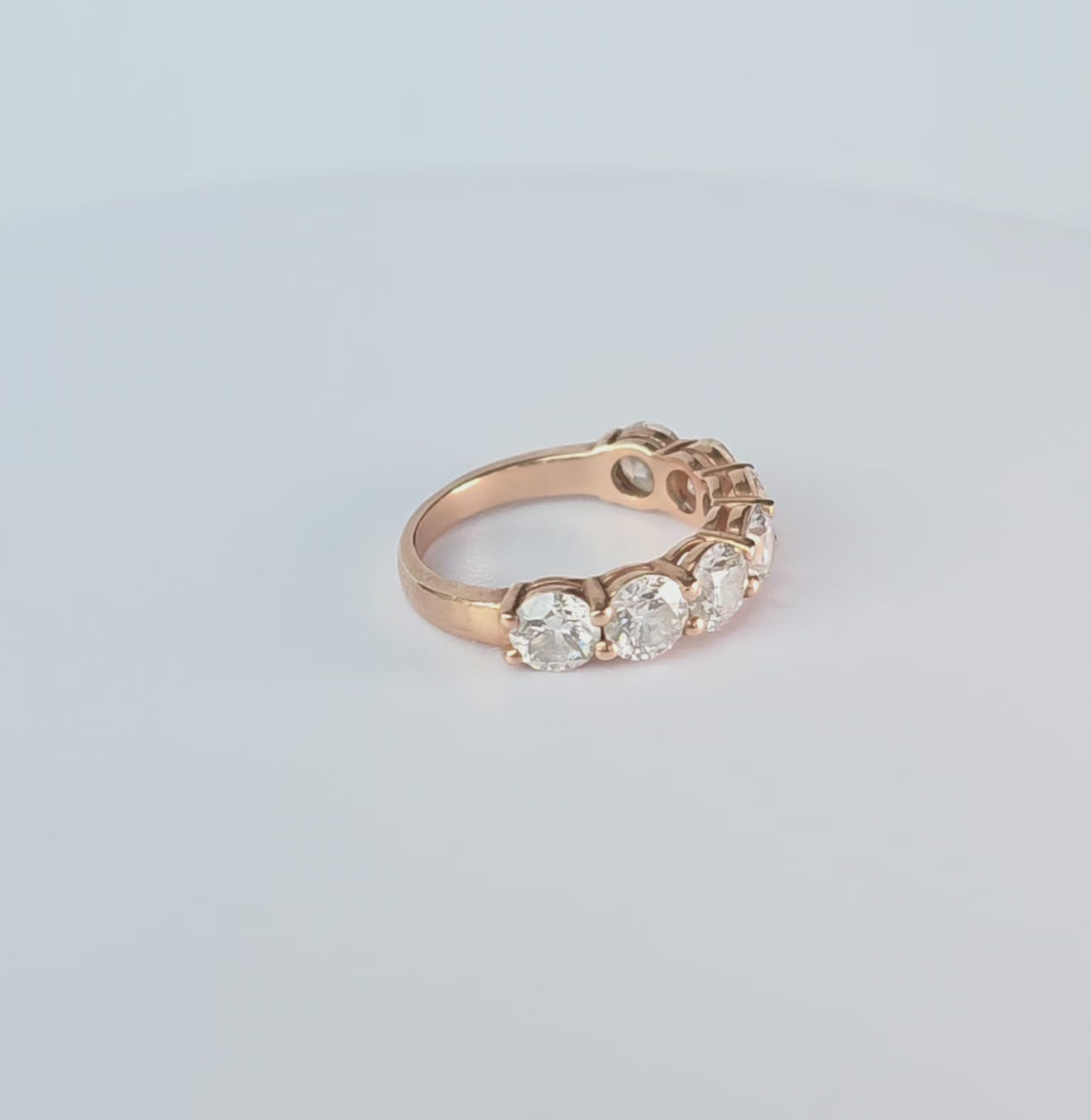 rose-gold-diamond-half-eternity-wedding-engagement-ring-7-round-stones-women-luxury-jewelry-10a