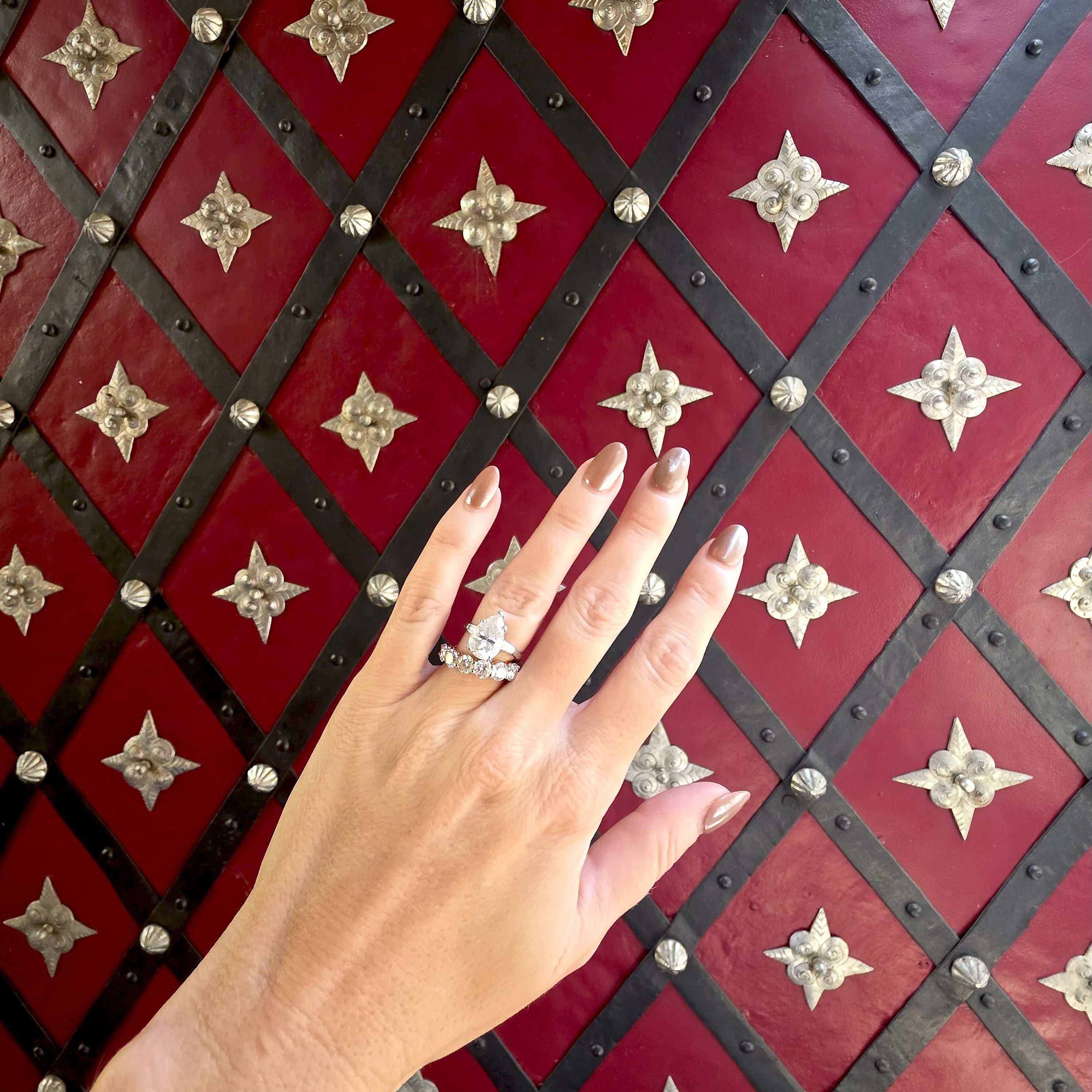 princess-moissanite-ring-5ct-pear-silver-925-eterling