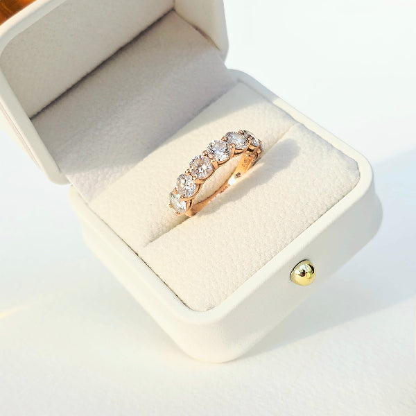 rose-gold-diamond-half-eternity-wedding-engagement-ring-7-round-stones-women-luxury-jewelry (11)