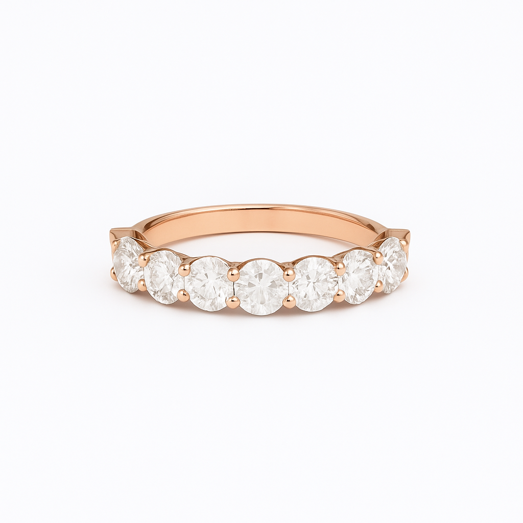rose-gold-diamond-half-eternity-wedding-engagement-ring-7-round-stones-women-luxury-jewelry_3