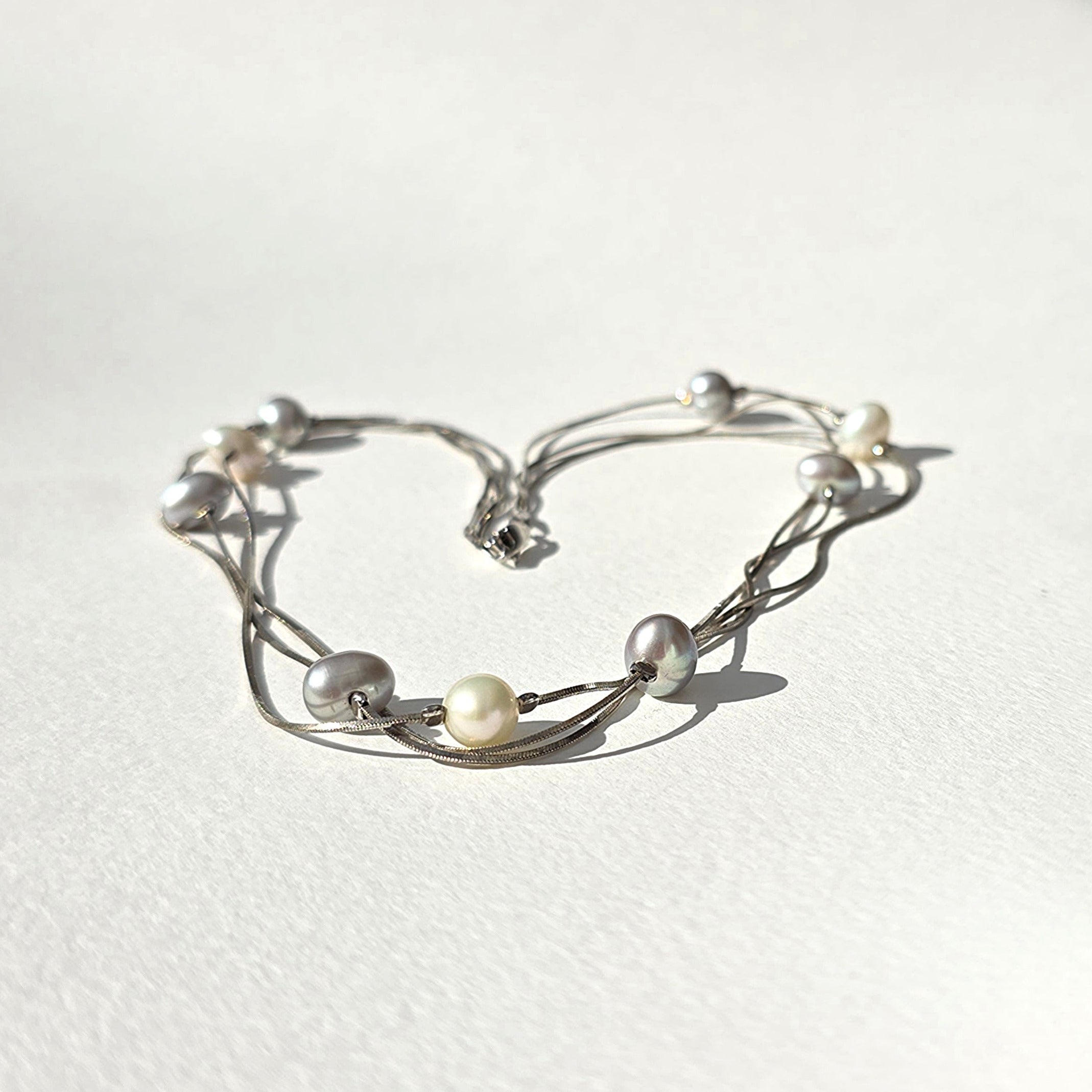 silver-pearl-multi-strand-necklace-eterling