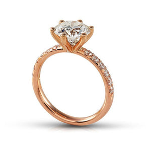 Classic-6-prong-setting-handmade-round-Moissanite-diamond-solitaire-gold-engagement-ring-with-diamond-side-stones-tall-setting-luxury (5)