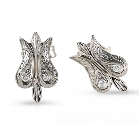 baby-tulip-earrings-tulip-jewellery-set-gold-diamonds-handmade-earrings